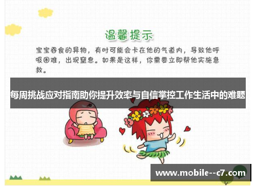 每周挑战应对指南助你提升效率与自信掌控工作生活中的难题 每周挑战应对指南助你提升效率与自信掌控工作生活中的难题