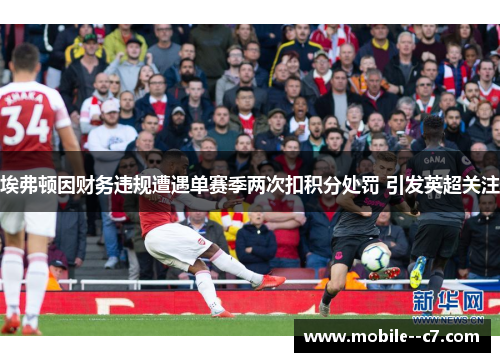 埃弗顿因财务违规遭遇单赛季两次扣积分处罚 引发英超关注 埃弗顿因财务违规遭遇单赛季两次扣积分处罚 引发英超关注
