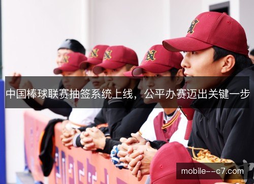 中国棒球联赛抽签系统上线，公平办赛迈出关键一步